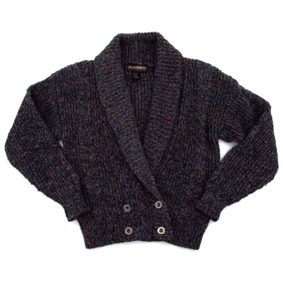 Vintage Petite Sophisticate Cardigan Sweater Womens Small Cable Knit Open V-Neck - Picture 6 of 12